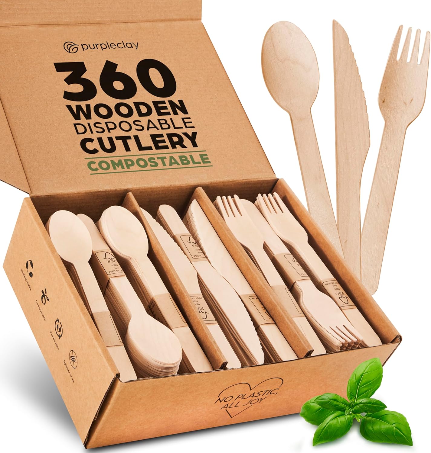 Disposable wooden tableware 04