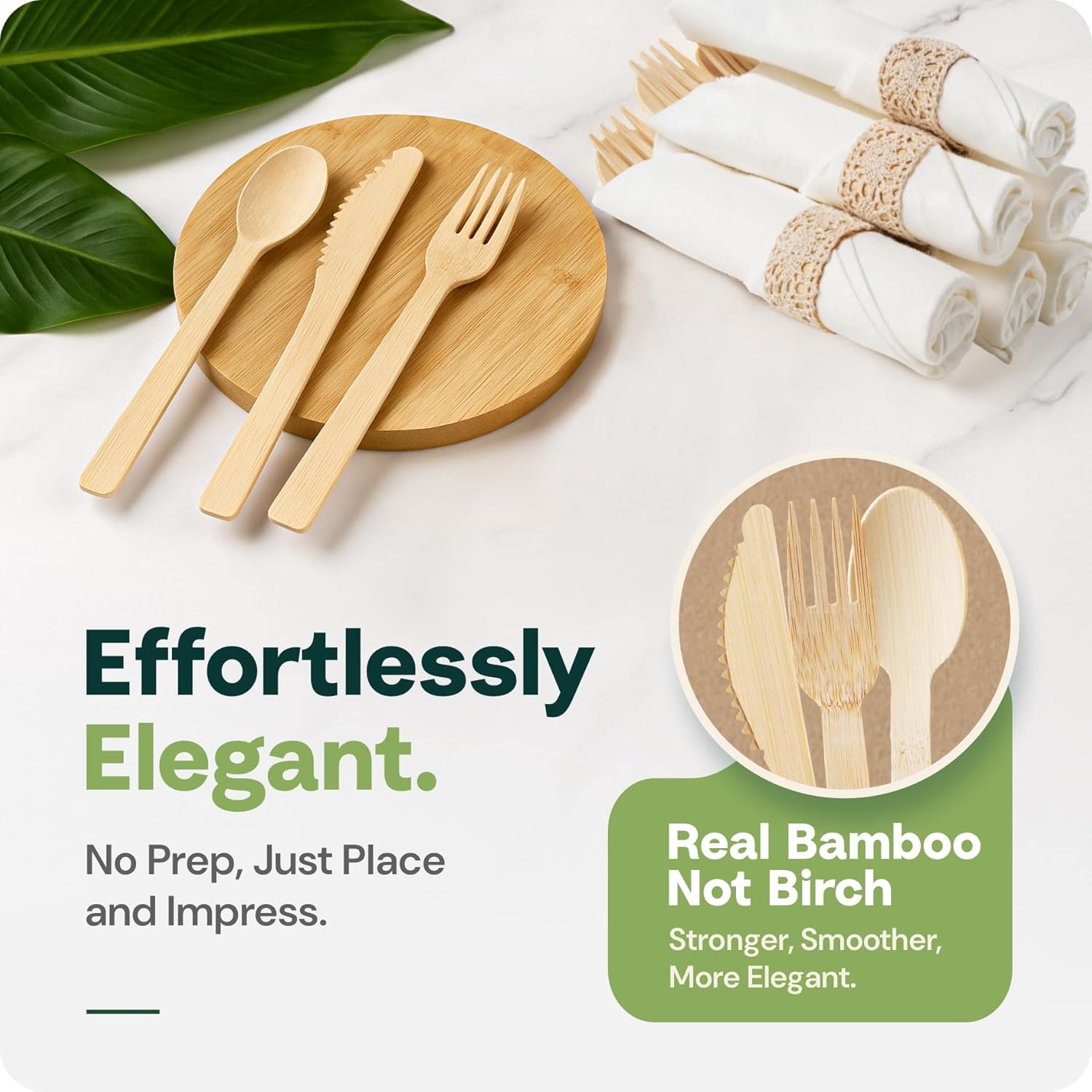 Disposable wooden tableware 02