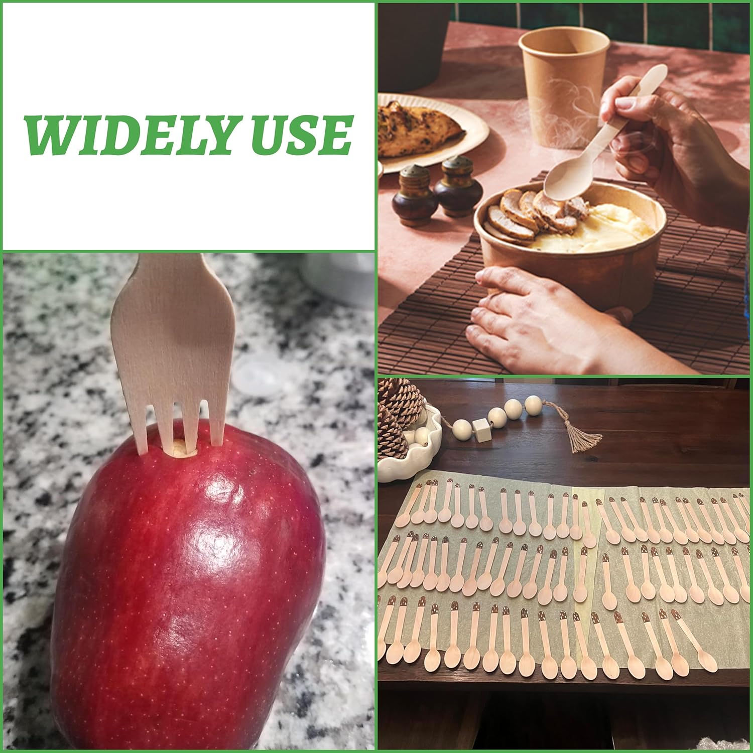 Disposable wooden tableware 01