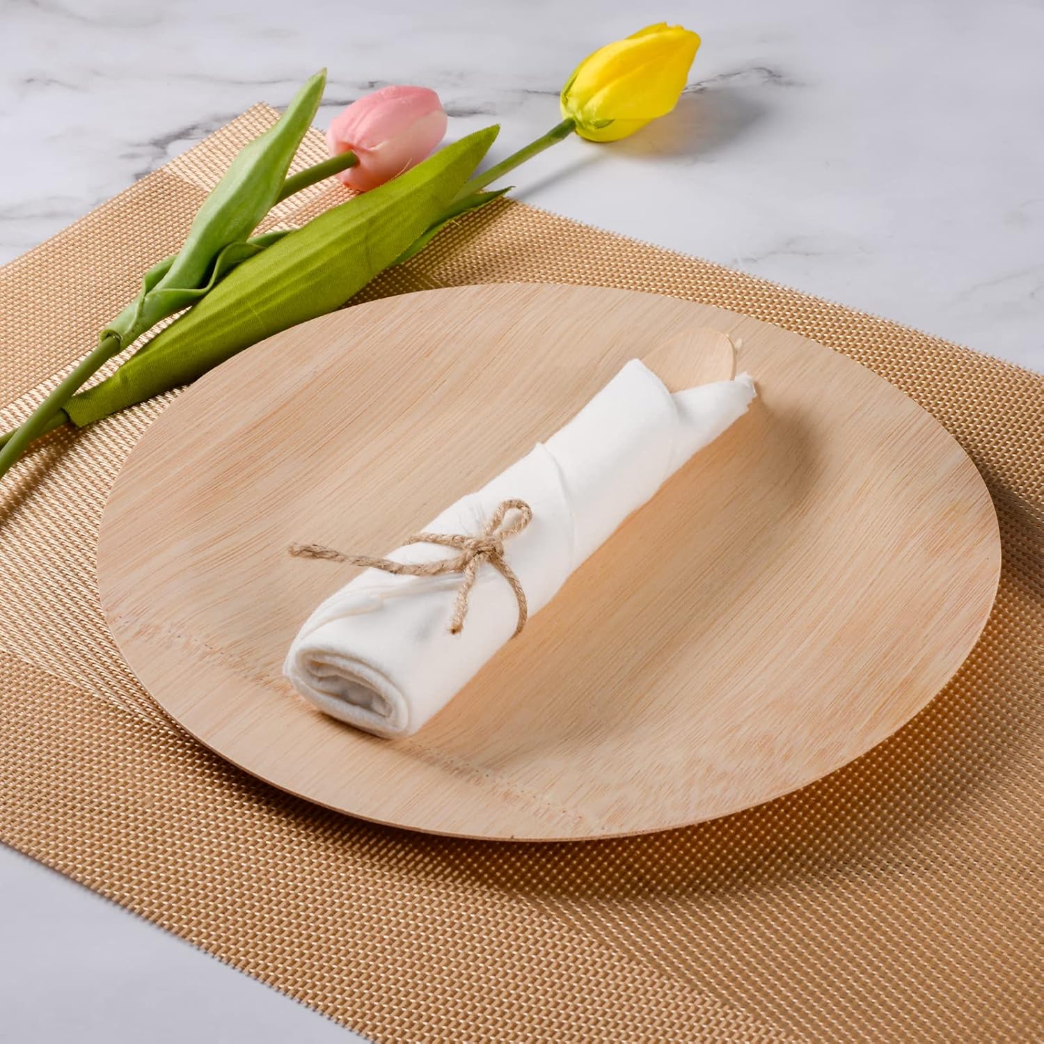 Disposable wooden tableware 03