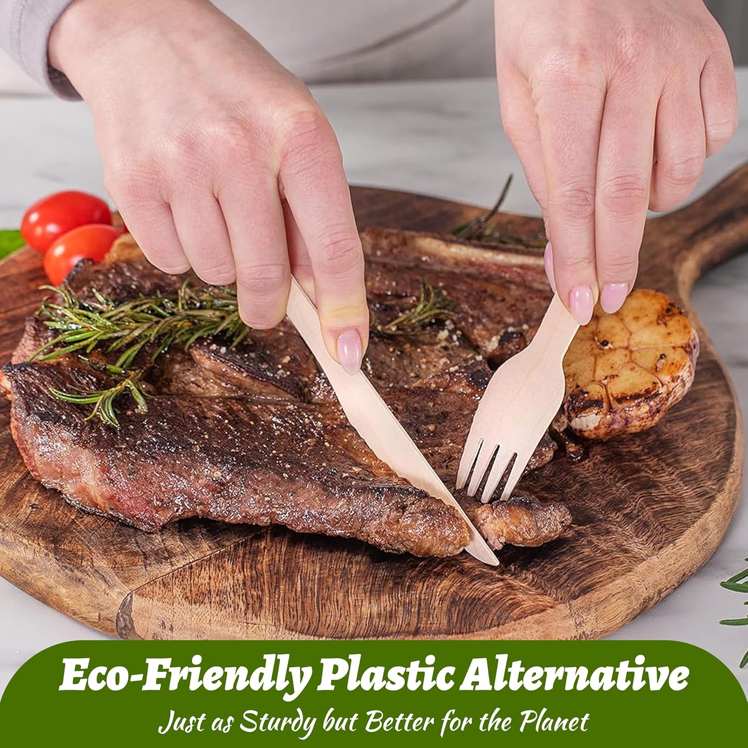 Disposable wooden tableware 01