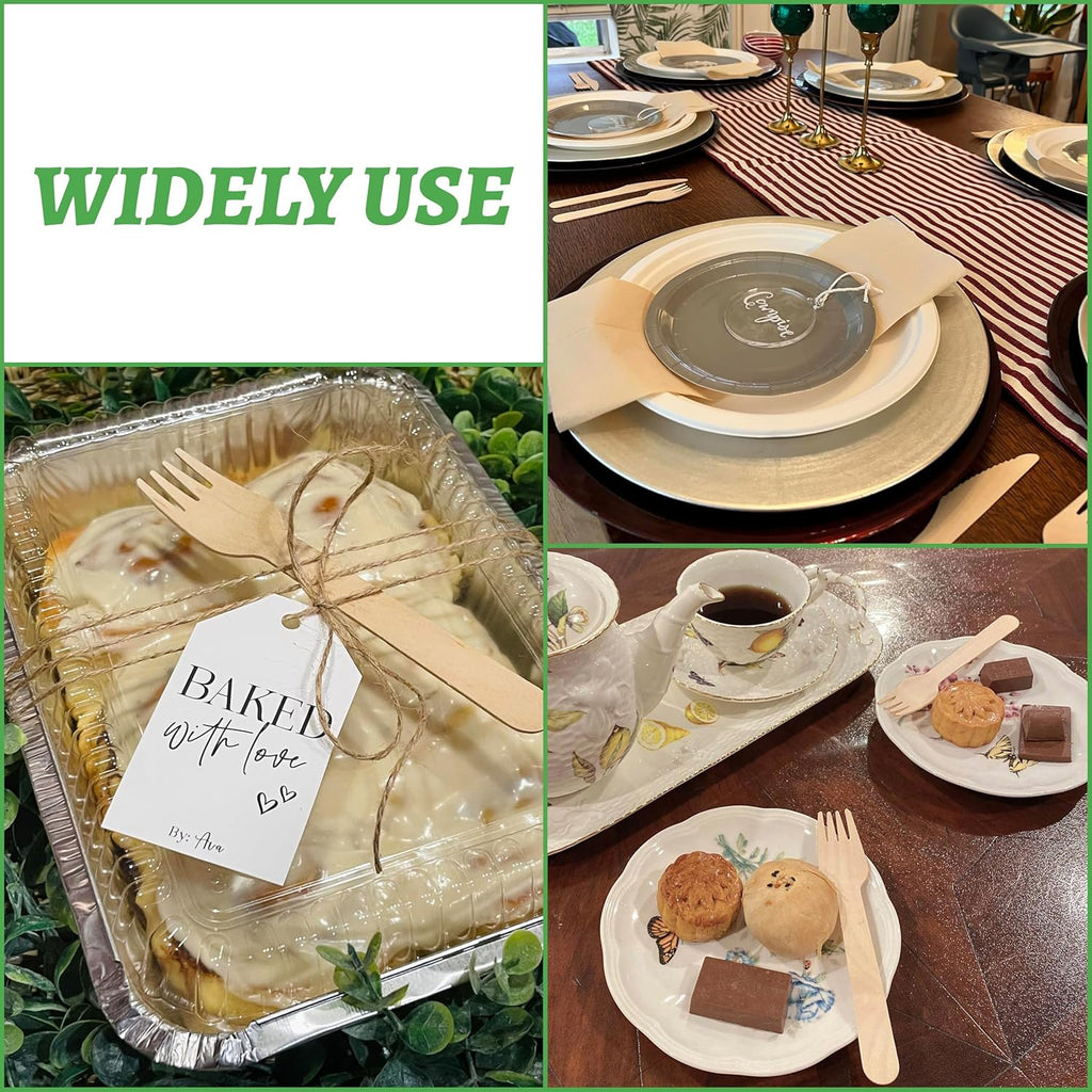 Disposable wooden tableware 01